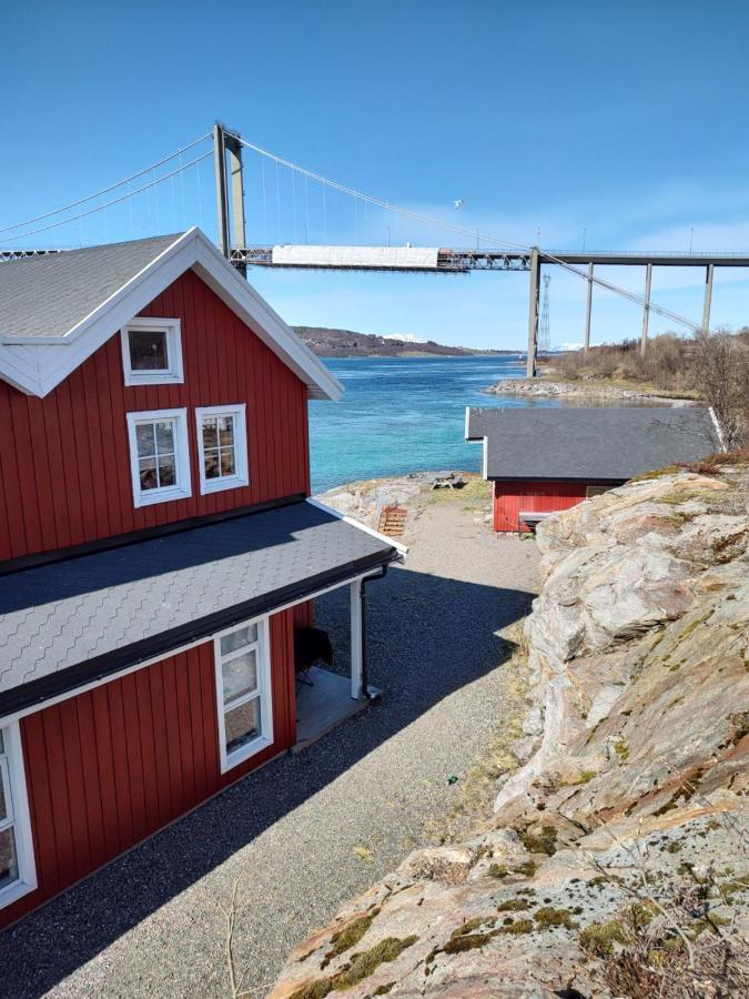Tjeldsundbrua Overnatting - Sjohus1 Evenskjer المظهر الخارجي الصورة